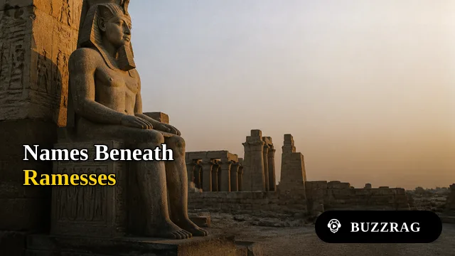 Ramesses II and the Architecture of a Pharaoh's Legacy