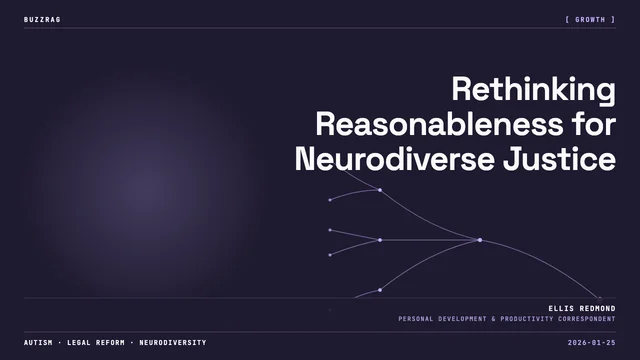 A woman in a colorful patterned jacket speaks on stage with text asking "Who gets to be a 'reasonable person'?" and a TEDx…