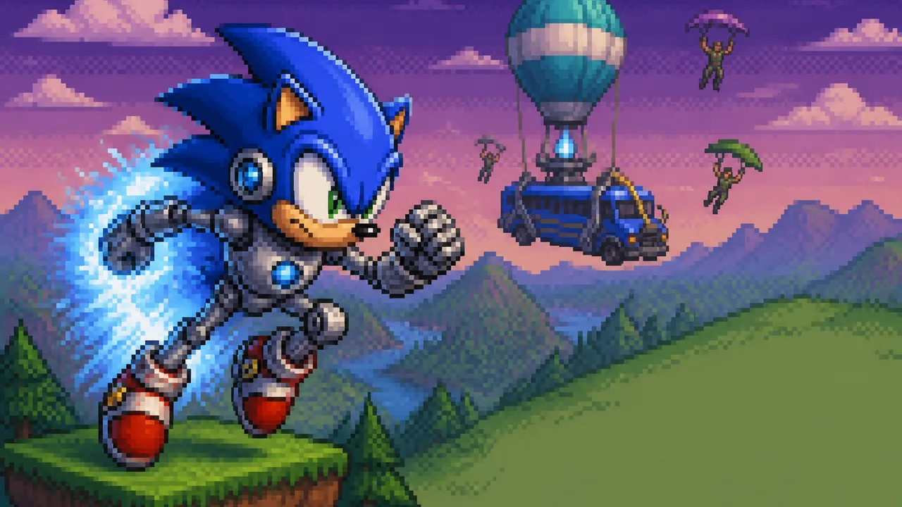 Why Sega Built an Android Sonic to Get Into Fortnite