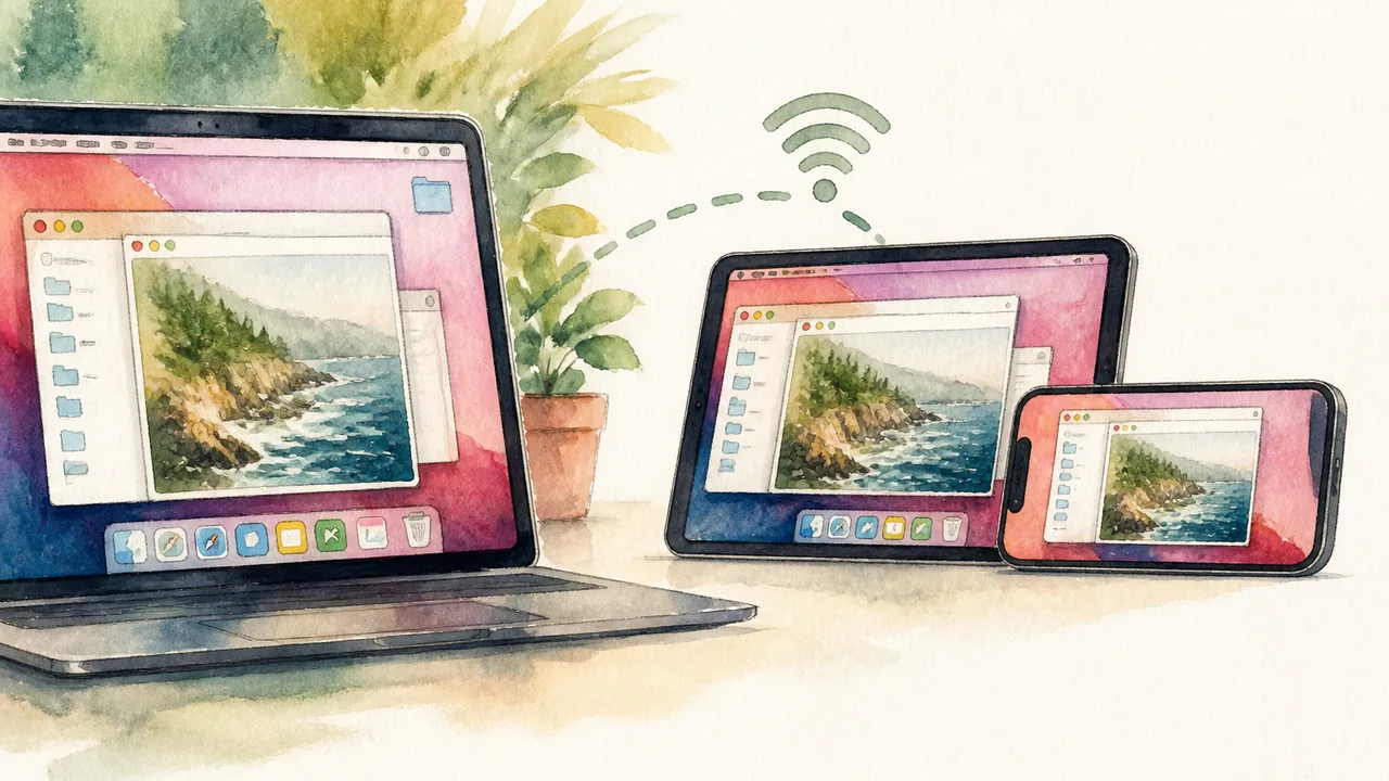 Sill Streams Mac Windows to iPhone and iPad Screens