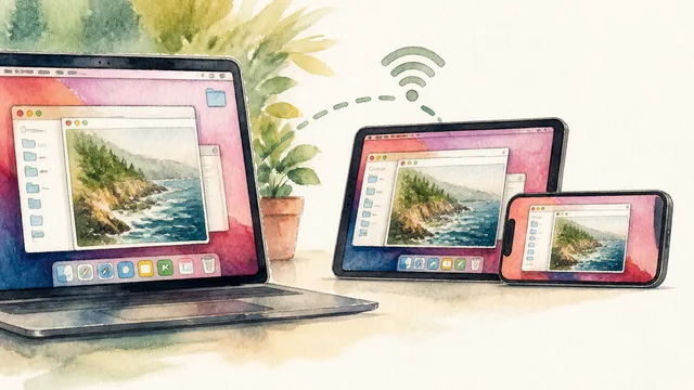 Sill Streams Mac Windows to iPhone and iPad Screens
