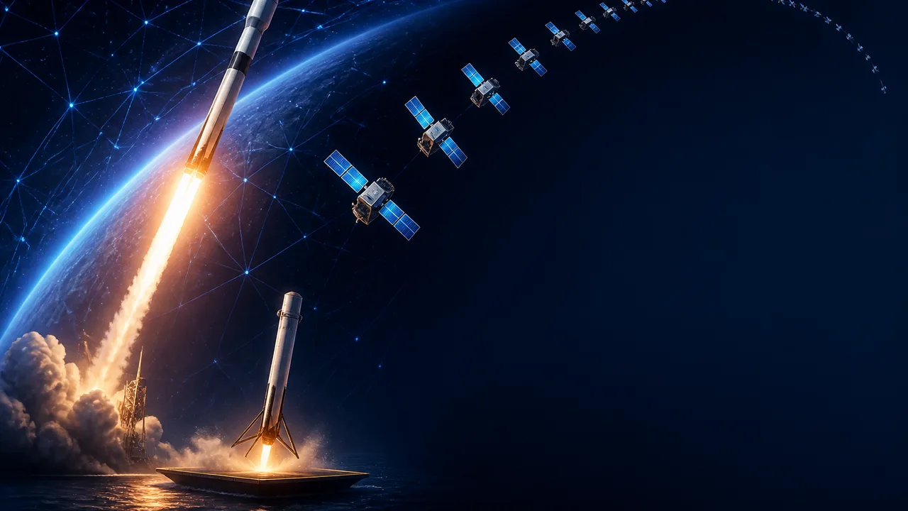 SpaceX Launches 27 Starlink Satellites, Lands Booster at Sea