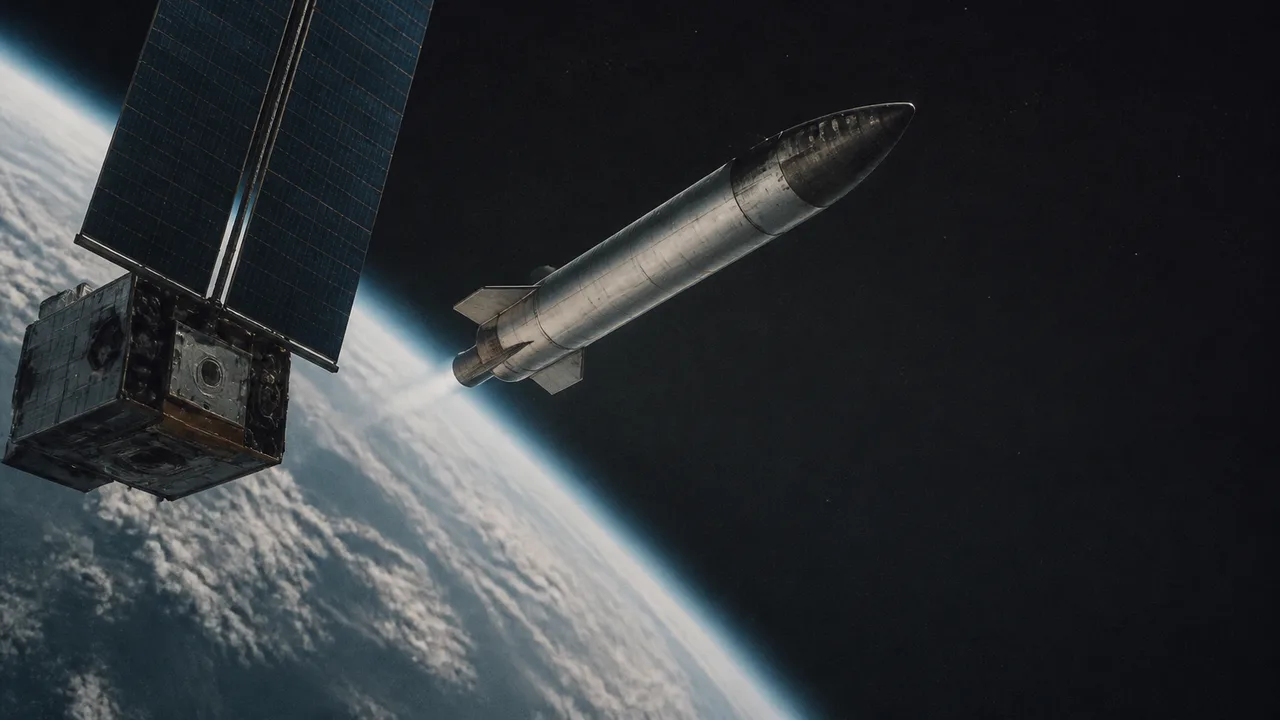 Starlink V3 Satellites Photographed Starship in Orbit