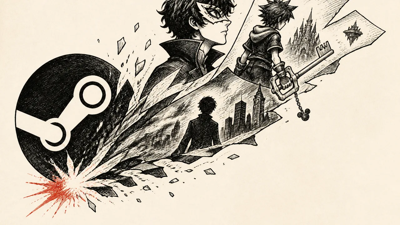 Steam Achievement Leak Exposes Persona 6, Kingdom Hearts 4 Records