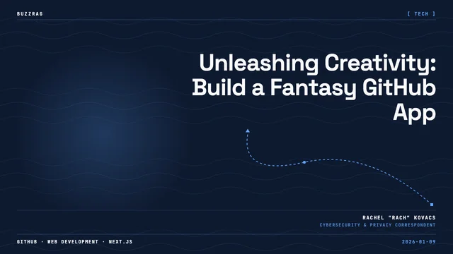 Tech stack logos for Next.js, AI SDK, and deployment tools above four fantasy creature cards showcasing a dark, mystical…