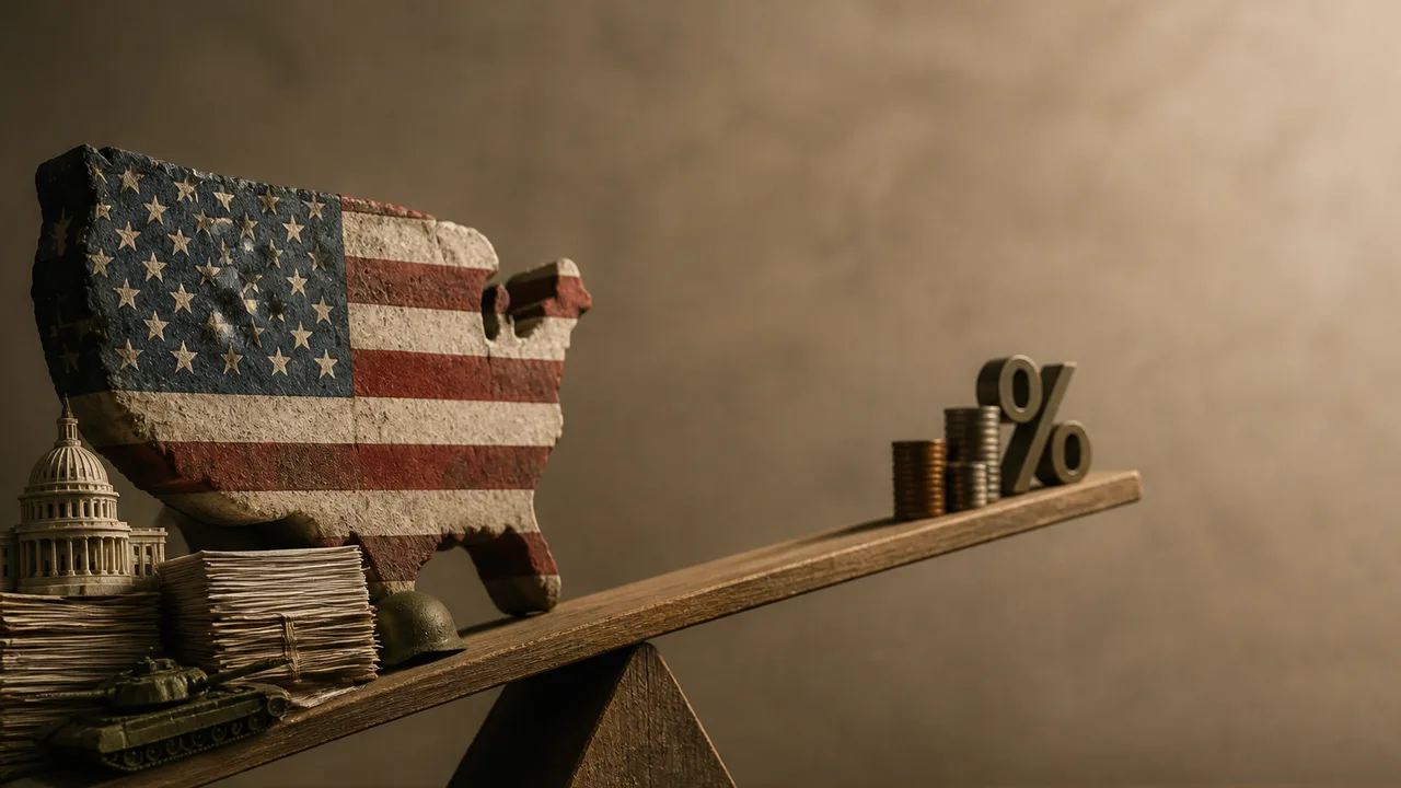 U.S. Deficit Nears $2 Trillion, Testing Budget Choices