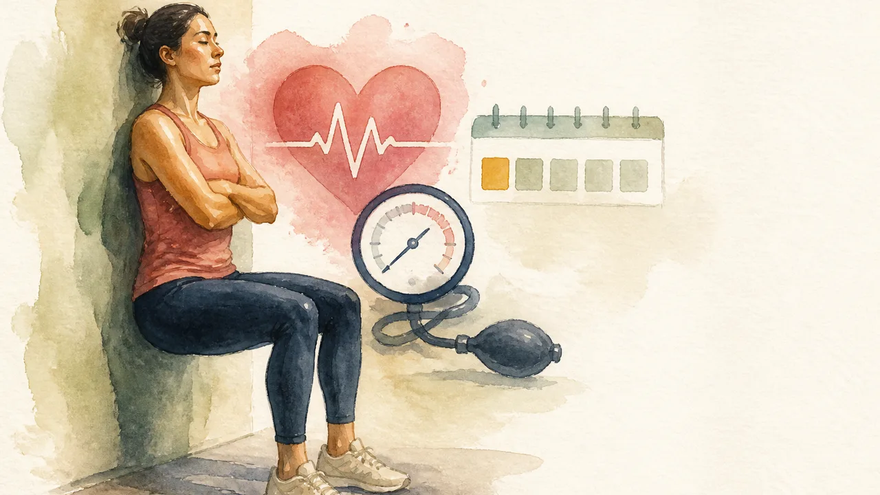 Weekly Wall Squats May Maintain Some Blood Pressure Gains