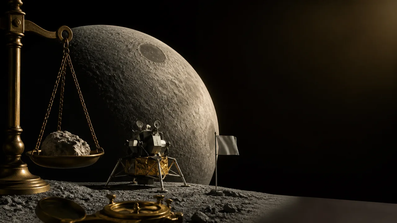 Who Owns the Moon? Law, Science and the Race for Lunar Resources