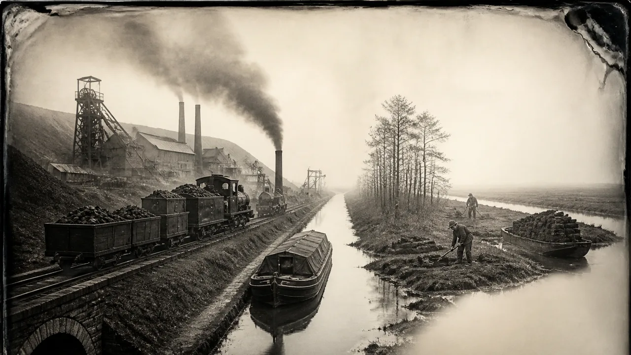Why Britain Chose Coal While the Dutch Burned Peat