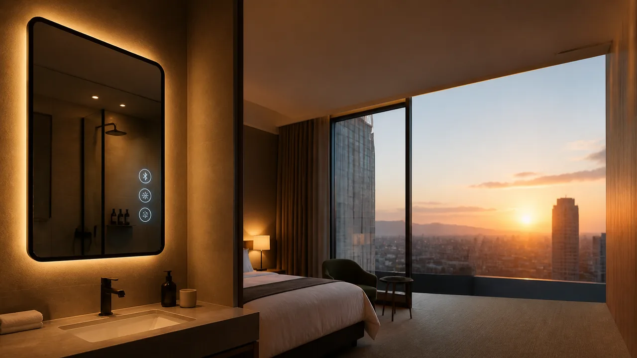 How Bluetooth Mirrors Make Hotel Technology Disappear