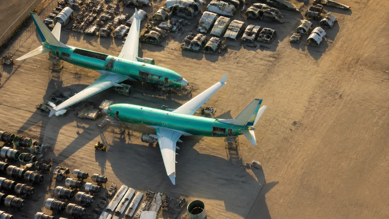 Young 737 MAX and A320neo Jets Are Heading to the Scrapyard