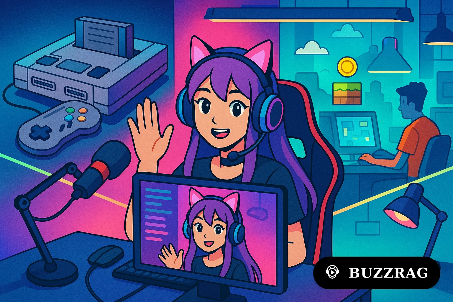 BuzzRAG Gaming Desk — 2026-05-11